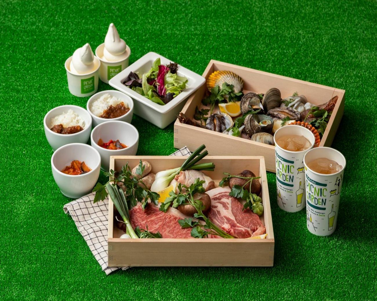 Picnic　Garden Hotel Avadzsi Kültér fotó